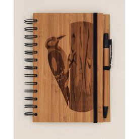 Gravírozott bambuszfüzet (többféle mintával)