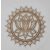 Lótuszvirág mandala (natúr)