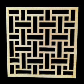 Poháralátét fából