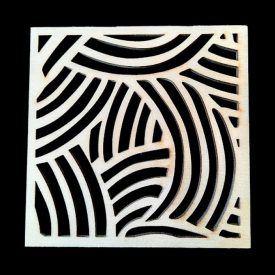 Poháralátét fából