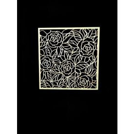 Poháralátét fából