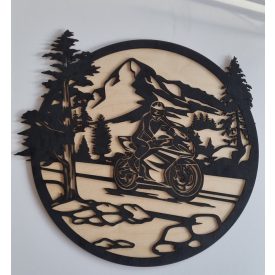 Falikép motorosoknak