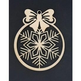 Hópelyhes masnis gömb