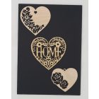 Különböző méretű és mintájú szív